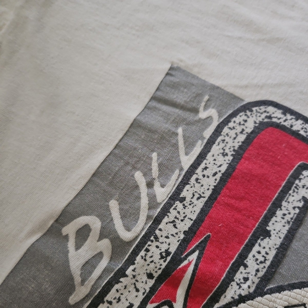 Vintage 90's Chicago Bulls Tshirt - Picture 4 of 5